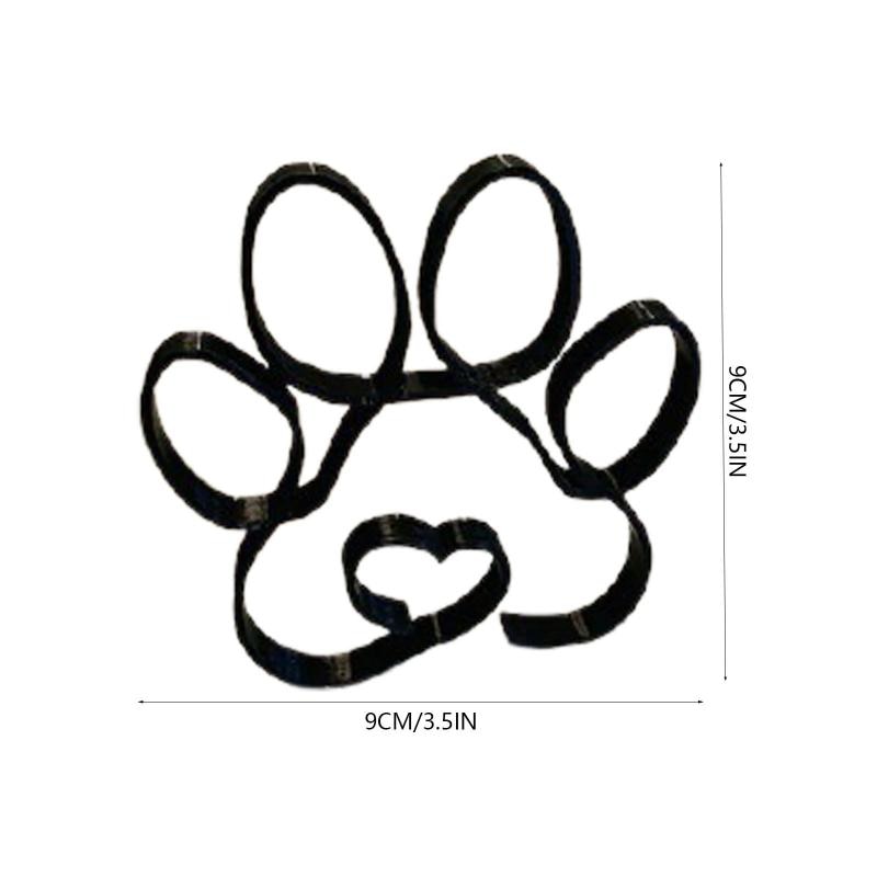 Esculturas artesanais de ferro - eu amo meu Cão!