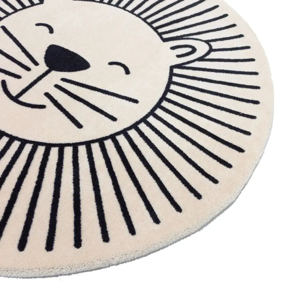 Tapete Infantil Redondo Coleção Safari Fun