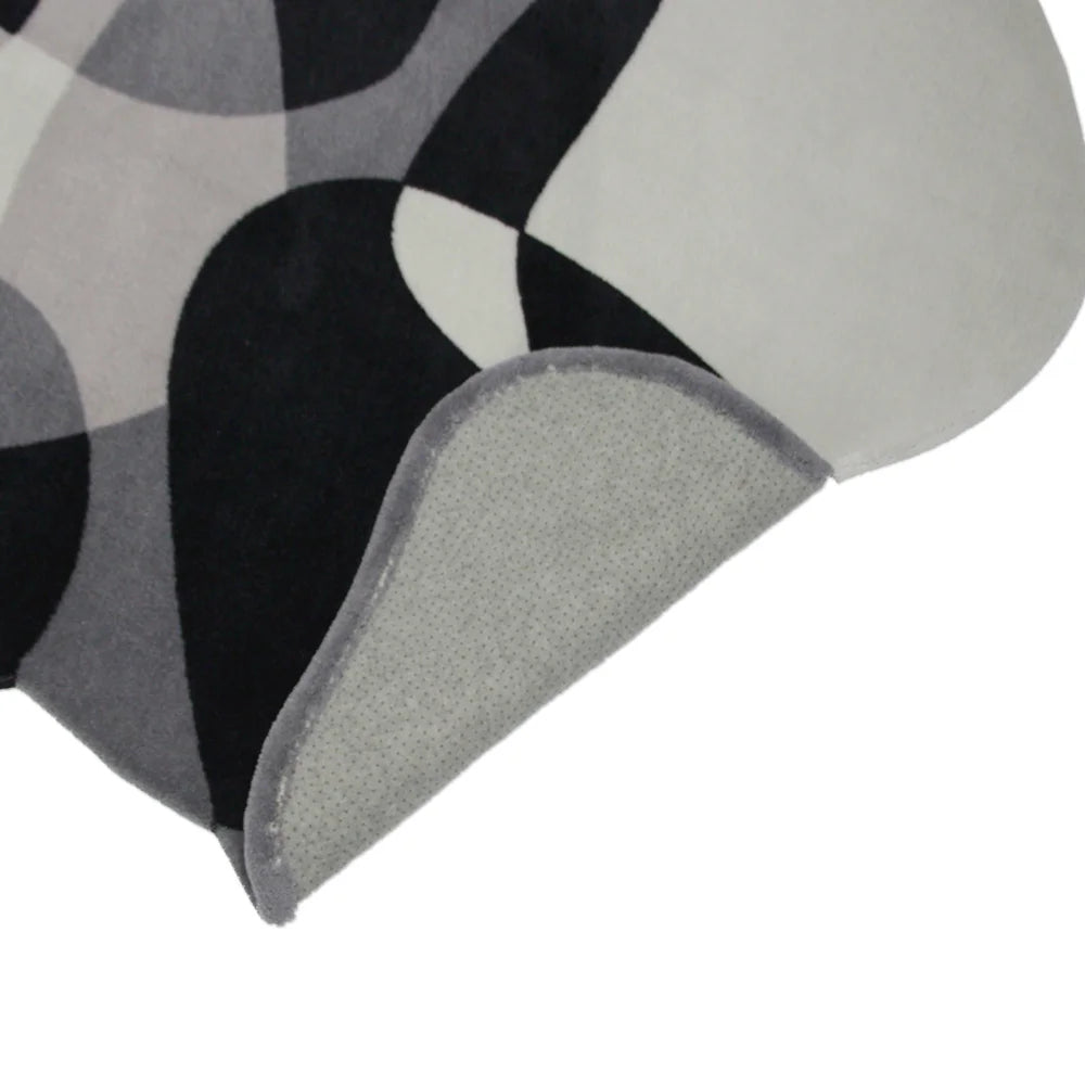 Tapete Orgânico Abstrato Grande - Coleção Flow