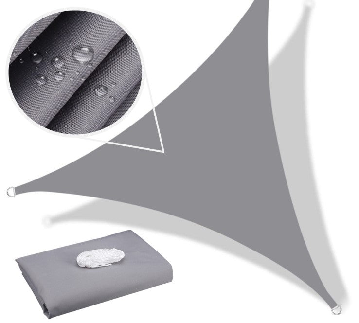 Toldo Triangular Portátil Impermeável Flexível e Resistente Com Proteção UV