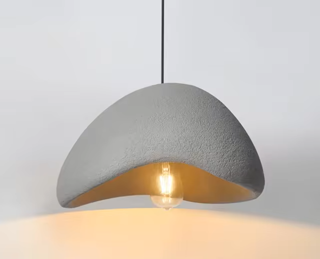 Lustre Moderno Feito à Mão - Estilo Wabi-Sabi Japonês