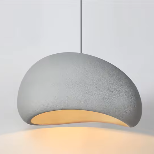 Lustre Moderno Feito à Mão - Estilo Wabi-Sabi Japonês