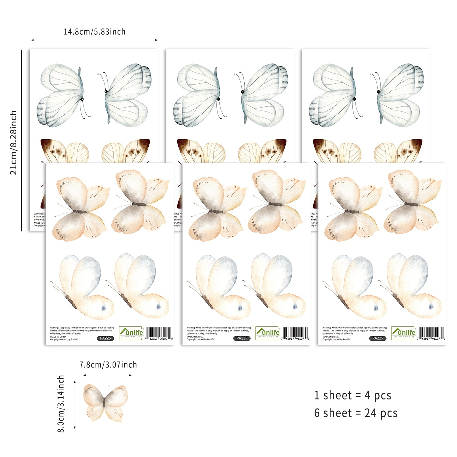 Adesivos decorativos infantis para parede