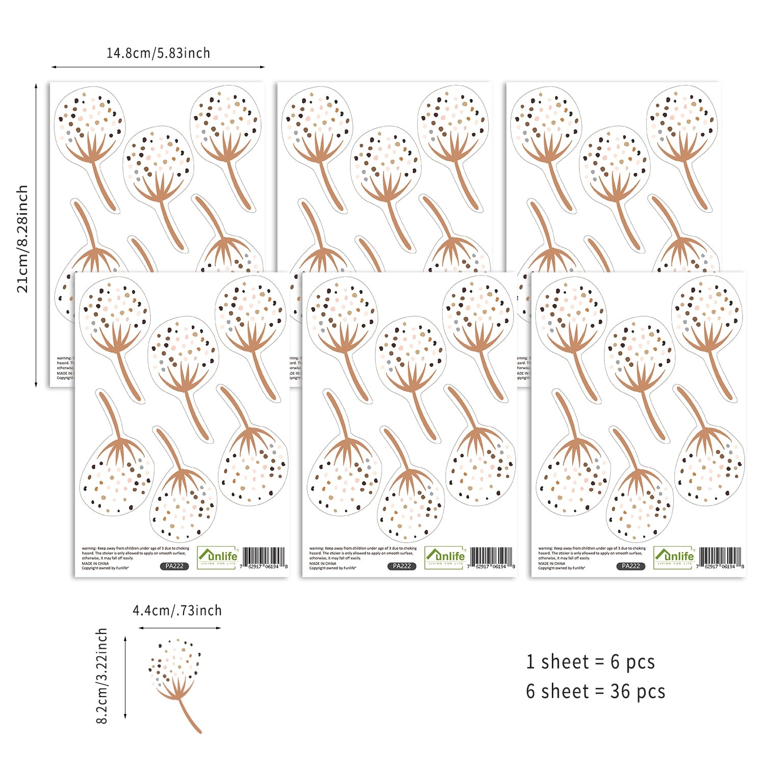 Adesivos decorativos infantis para parede