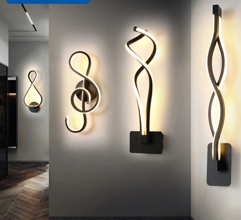 Coleção de Luminárias Decorativas - Modern Minimalist LED