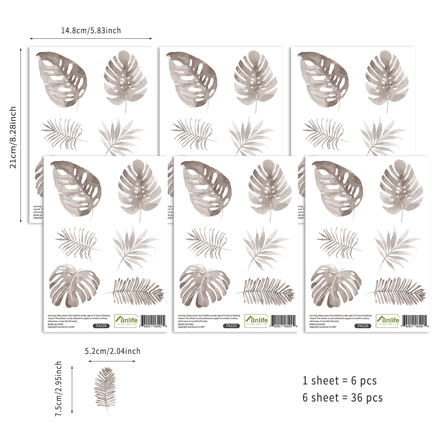 Adesivos decorativos infantis para parede