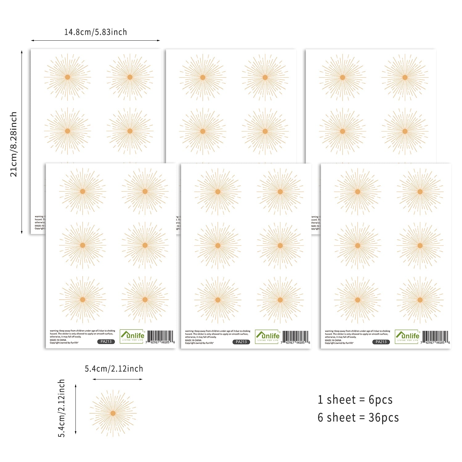 Adesivos decorativos infantis para parede