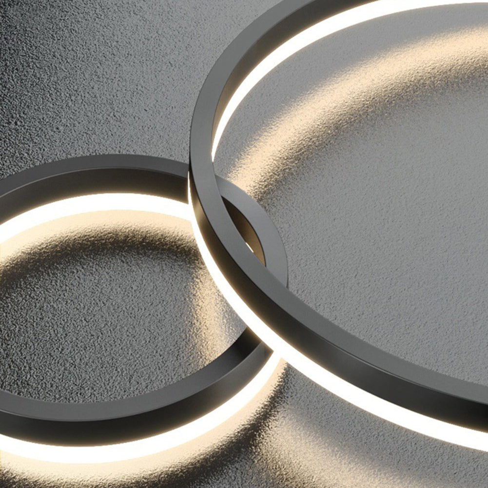 Lustre Pendente Circular Triplo em Led - Nordic Europe