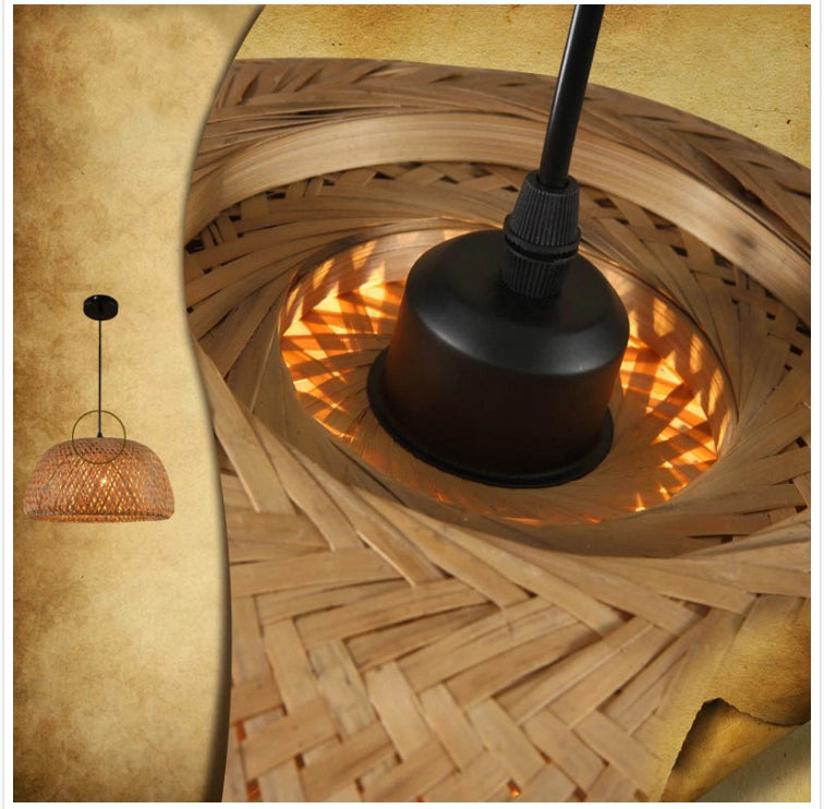 Conjunto de Luminárias pingentes decorativos de Bambu Artesanal - Sakura Ikiro PLUS Collection