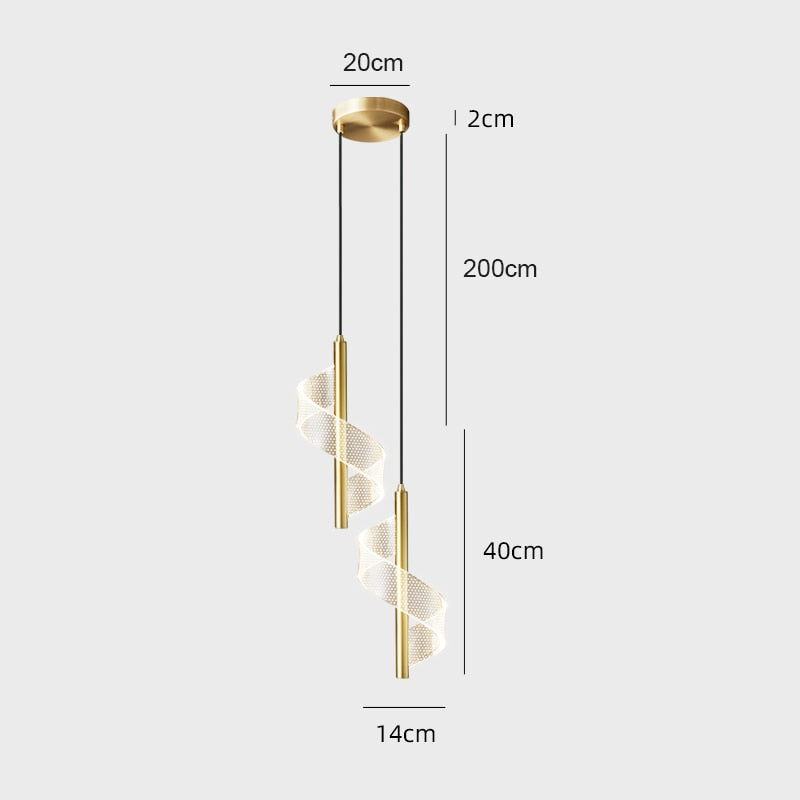 Luminária LED Pingente Nordic Europe