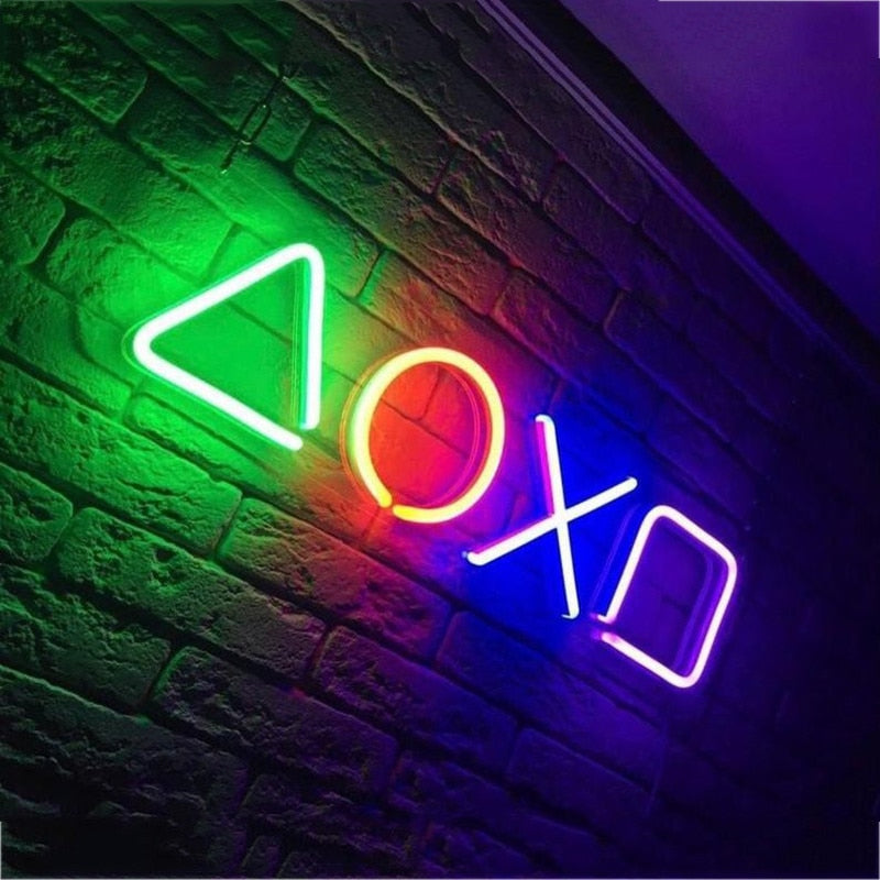 Luminária Decorativa LED NEON - Gamer