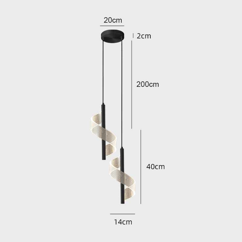 Luminária LED Pingente Nordic Europe