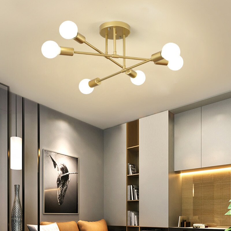 Lustre moderno com 6 spots - Constellation