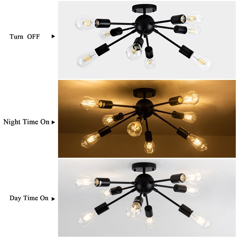 Lustre moderno com 6 spots - Constellation