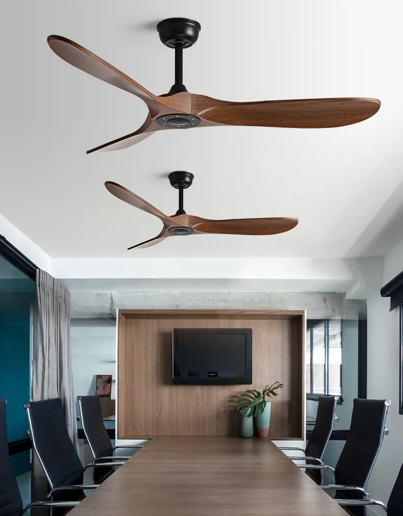 Ventilador de teto moderno Estilo Industrial com controle remoto - Zen