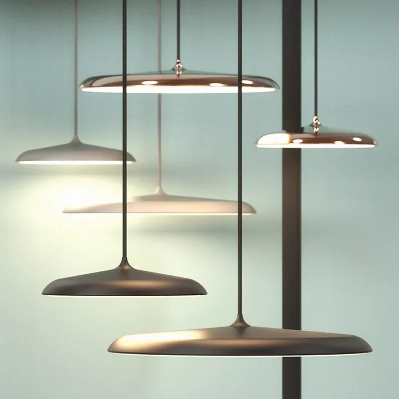 Lustre Pendente Moderno UFO Metal LED